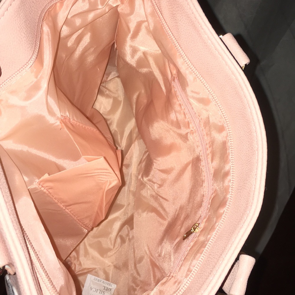 3 Piece Travel Bag Set ROSE Blush Floral NWT - Picture 4 of 7